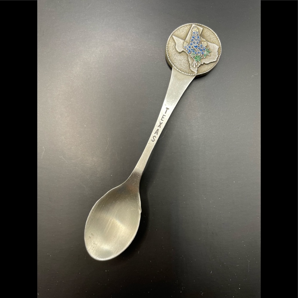 •3/$25 Rawcliffe Pewter Texas collectible spoon